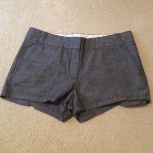 J. Crew Factory Chambray Shorts